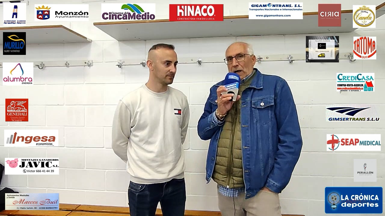 SEMIFINAL  IDA PLAY OFF ASCENSO A 2ª RFEF  ÉPILA 0-1 AT.MONZÓN ALUMBRA  DANI  ACIRÓN ( ENTRENADOR CF ÉPILA )