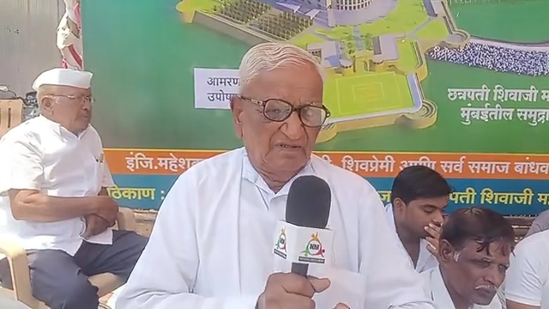 आटपाडी पासून दिल्लीपर्यंत भाजपच सरकार आहे महाराजांचं स्मारकाचे काम लवकर सुरू करावं- शिवाजीराव पाटील