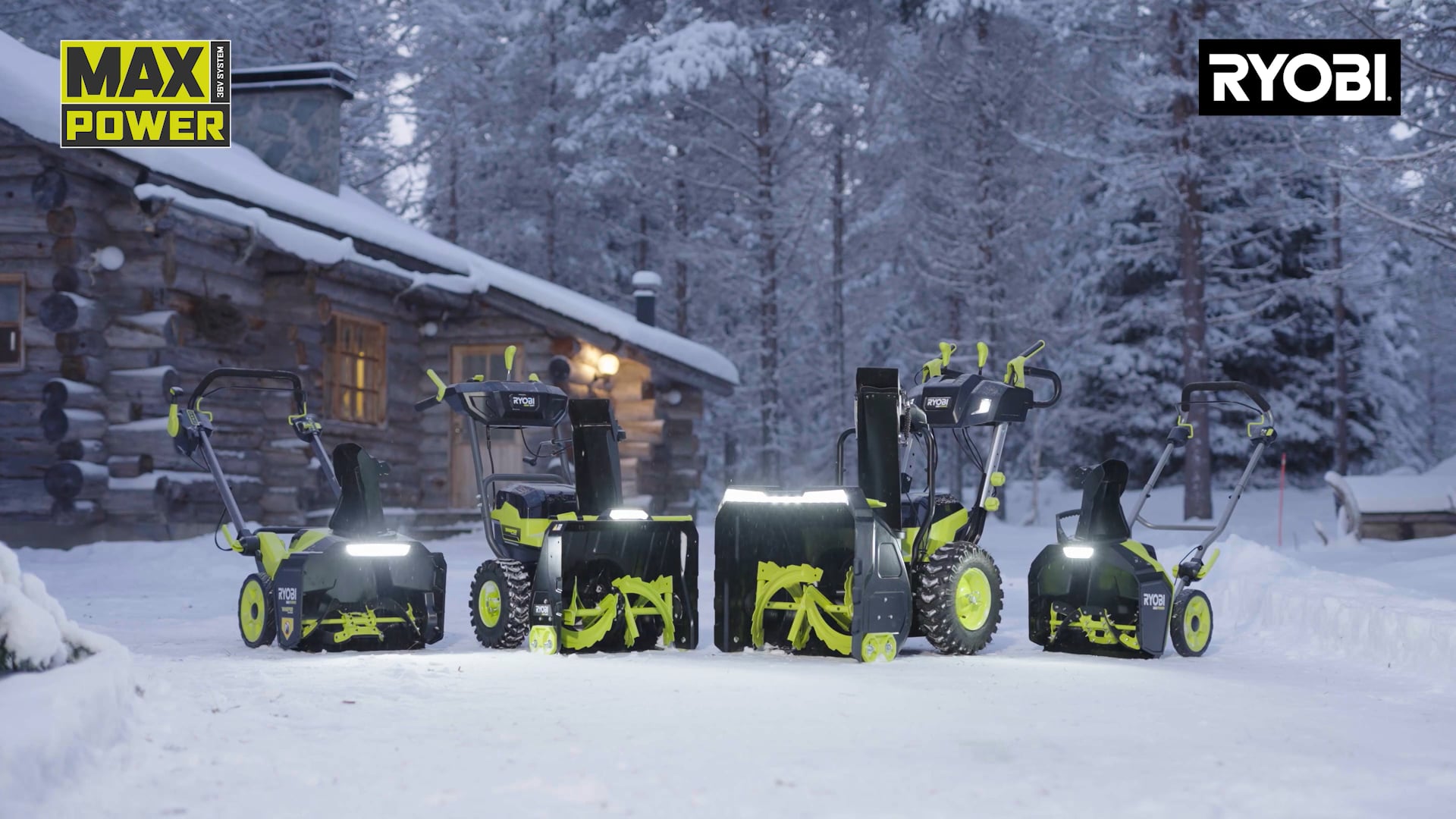 RYOBI SNOW THROWER