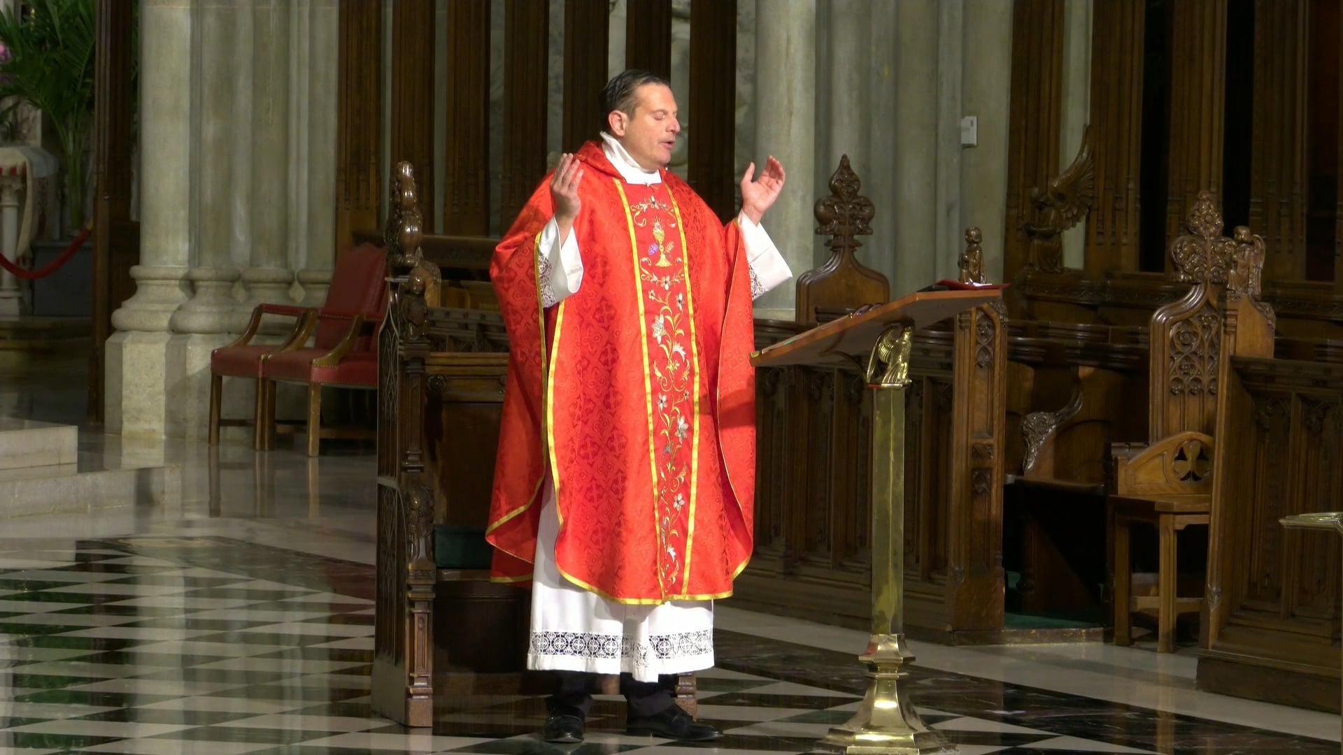 Mass from St. Patrick's Cathedral - May 18, 2026
