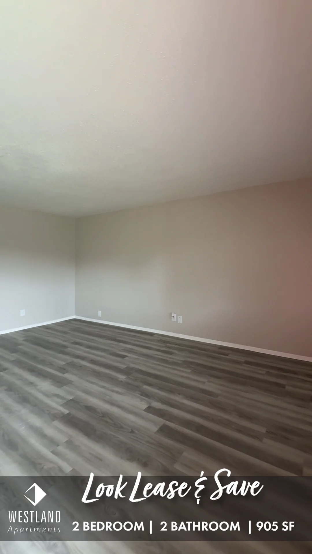 Video Tour of 2 Bedroom 905 SF