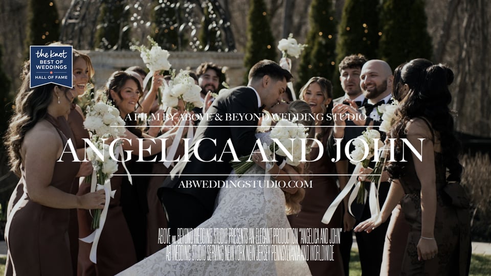 A Romantic March Wedding at The Hamilton Manor | New Jersey Wedding Videography