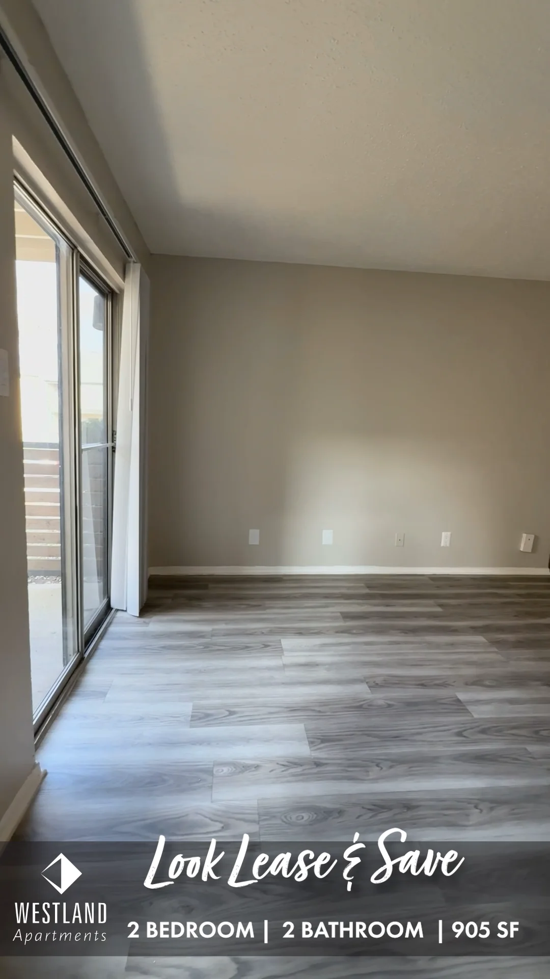 Video Tour of 2 Bedroom 905 SF