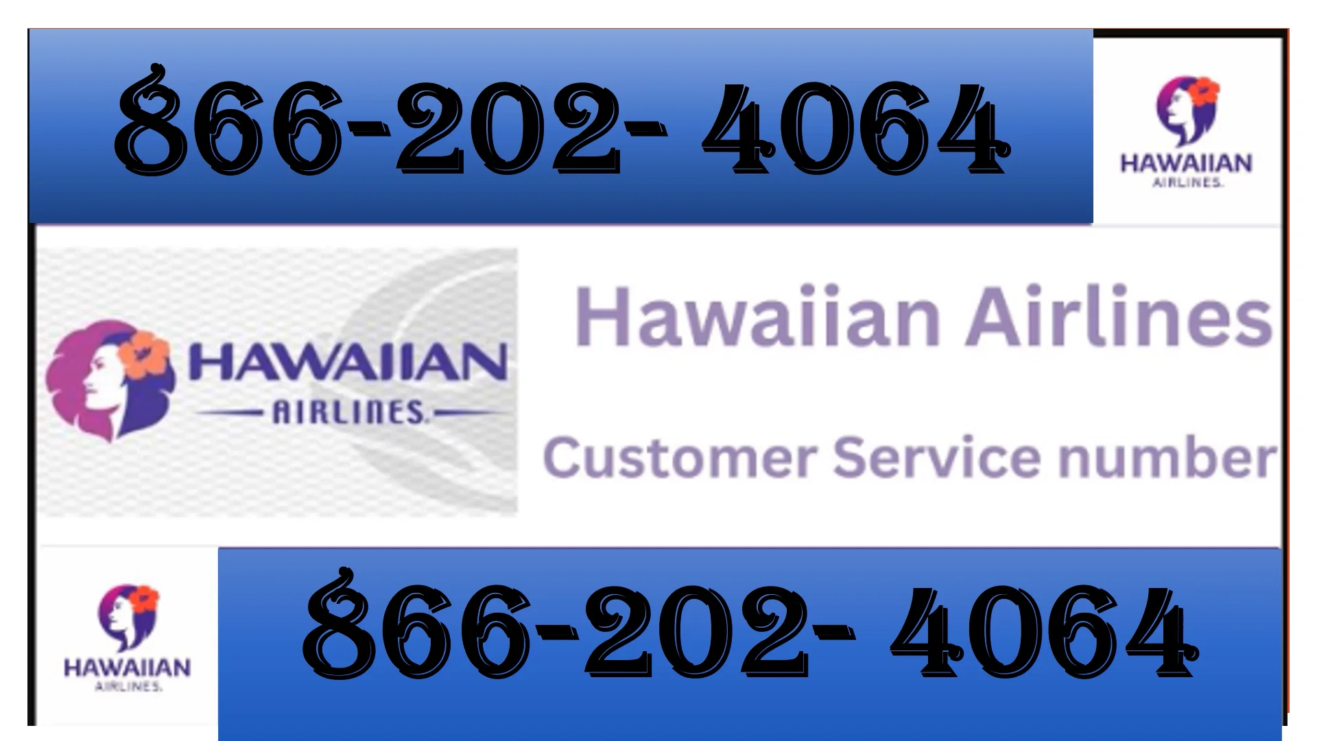 How to contact Hawaiian Airlines customer service phone number-----866-202- 4064