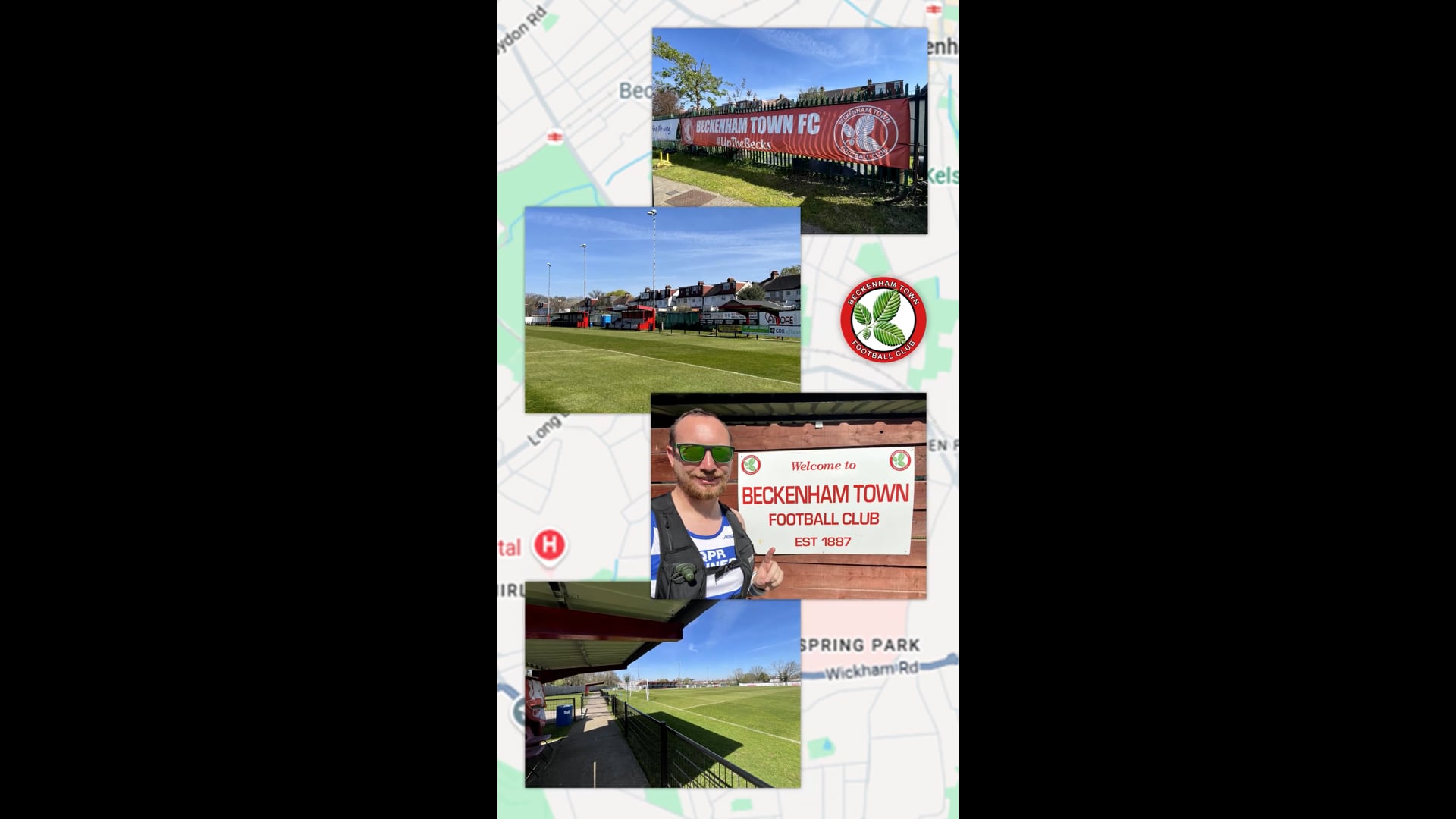 Running in Greater London Visiting Football Clubs - 16th Run