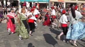 Engegada dels actes previs inicials del 51è Aplec de la Sardana de l'Escala