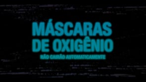 Máscaras de Oxigênio não cairão automaticamente