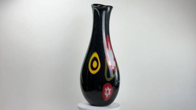 Vaso Preto Com Murinas