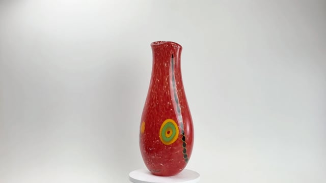 Vaso Coral com Murinas