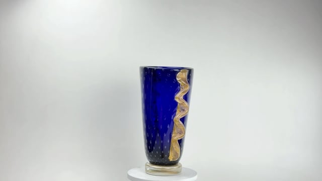 Vaso de Murano Aba Azul