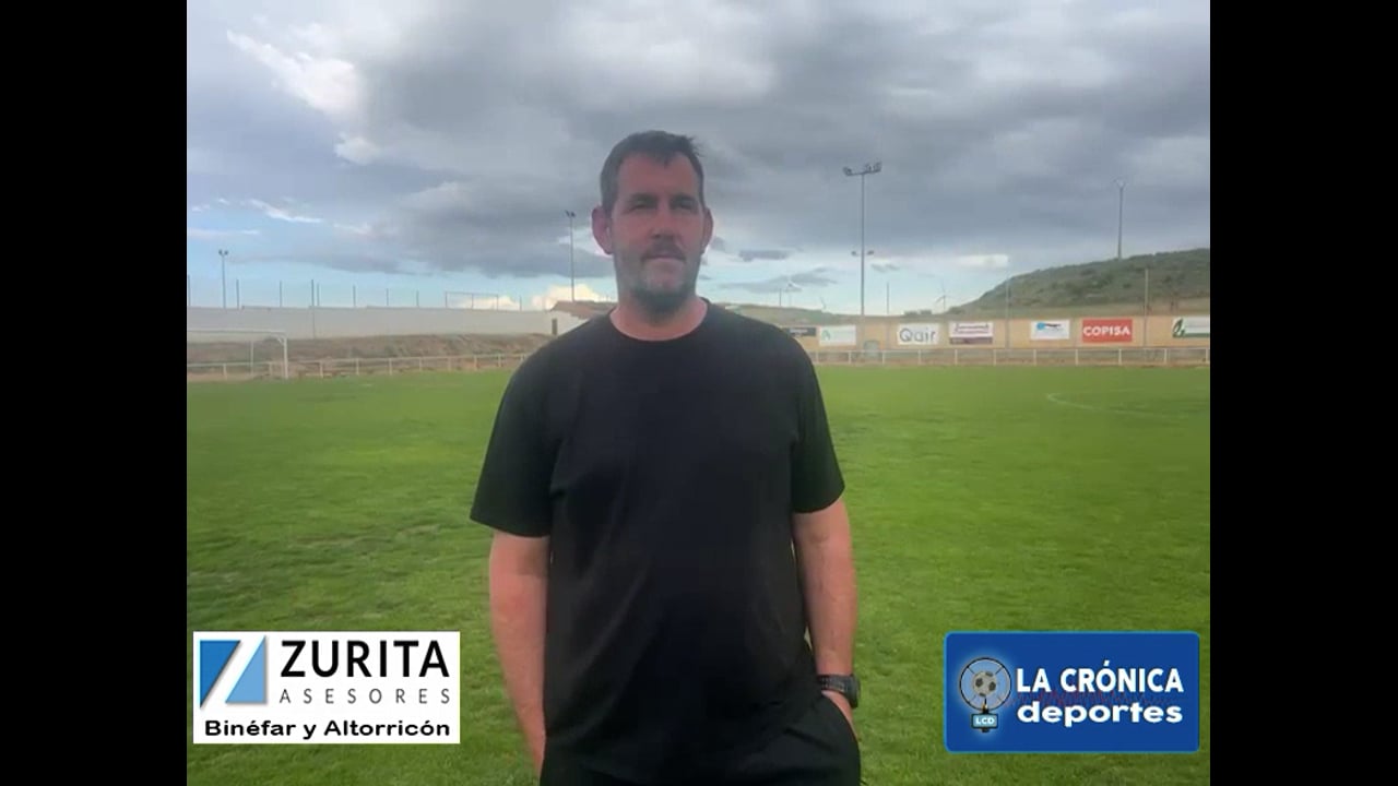 ORIOL GAYAC (Entrenador Altorricón) CD Mallén 1-1 CD Altorricón / Jor. 32 / Preferente / Gr 1 / Fuente: CD Altorricón