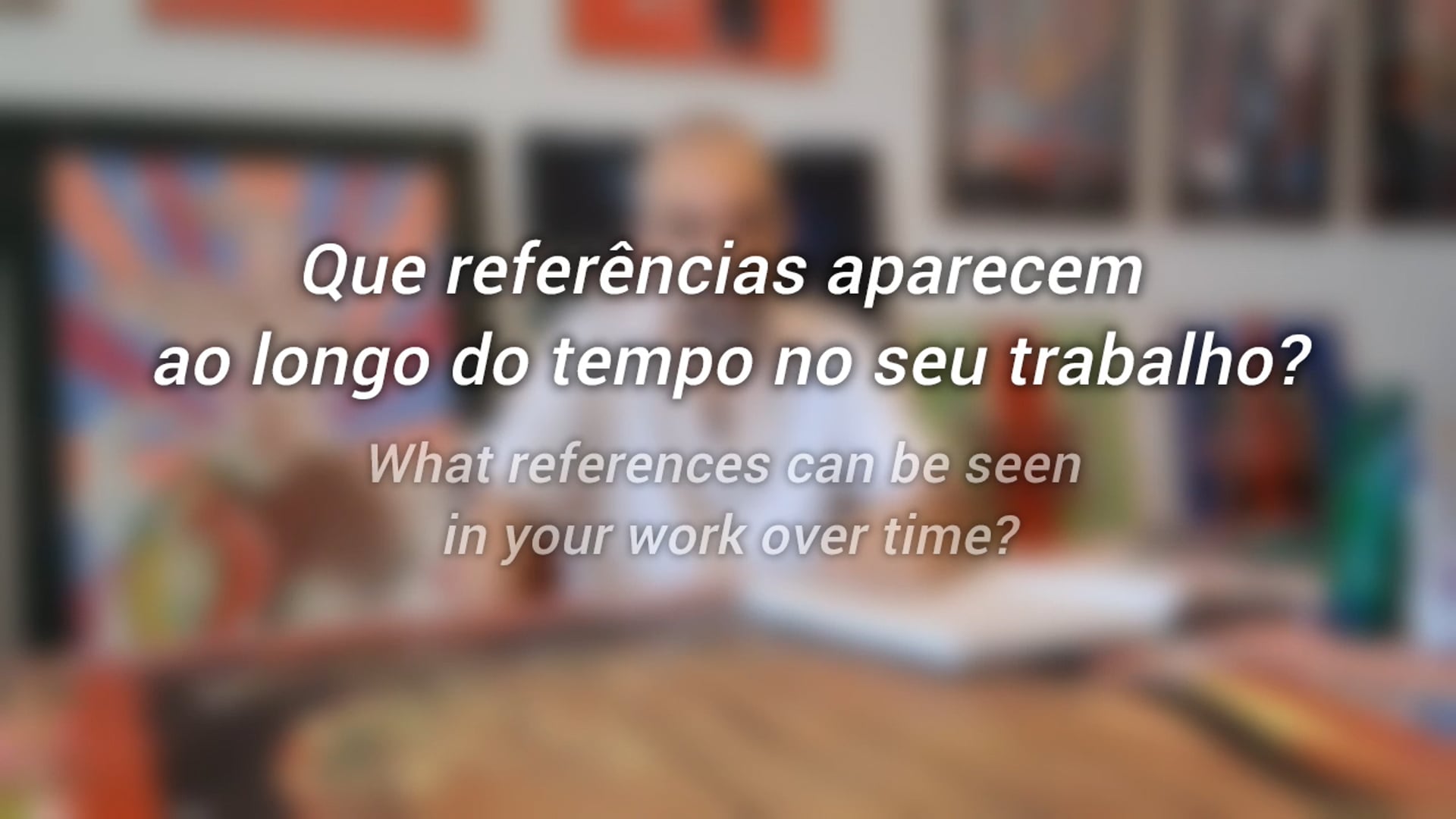 What references can be seen in my work over time? [PT/EN]