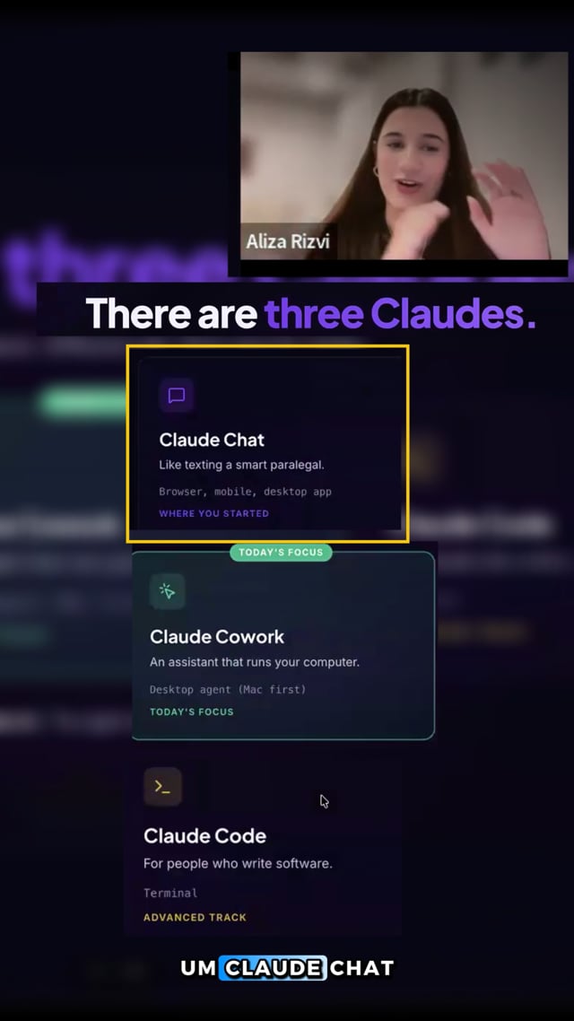 Three types of Claude