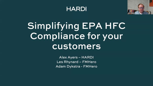 Webinar Replay: Simplifying EPA HFC Compliance video
