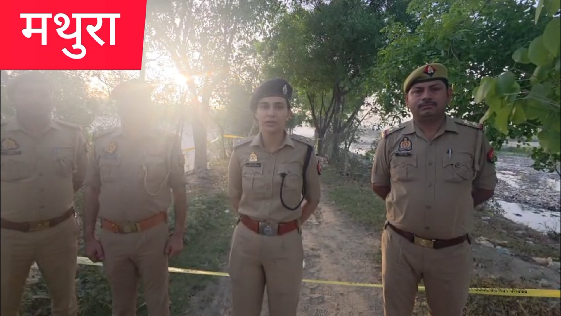 मथुरा से इस वक्त की सबसे बड़ी खबर सामने आ रही है जहां गोविंद नगर क्षेत्र में पुलिस और बदमाश के बीच मुठभेड़ हुई