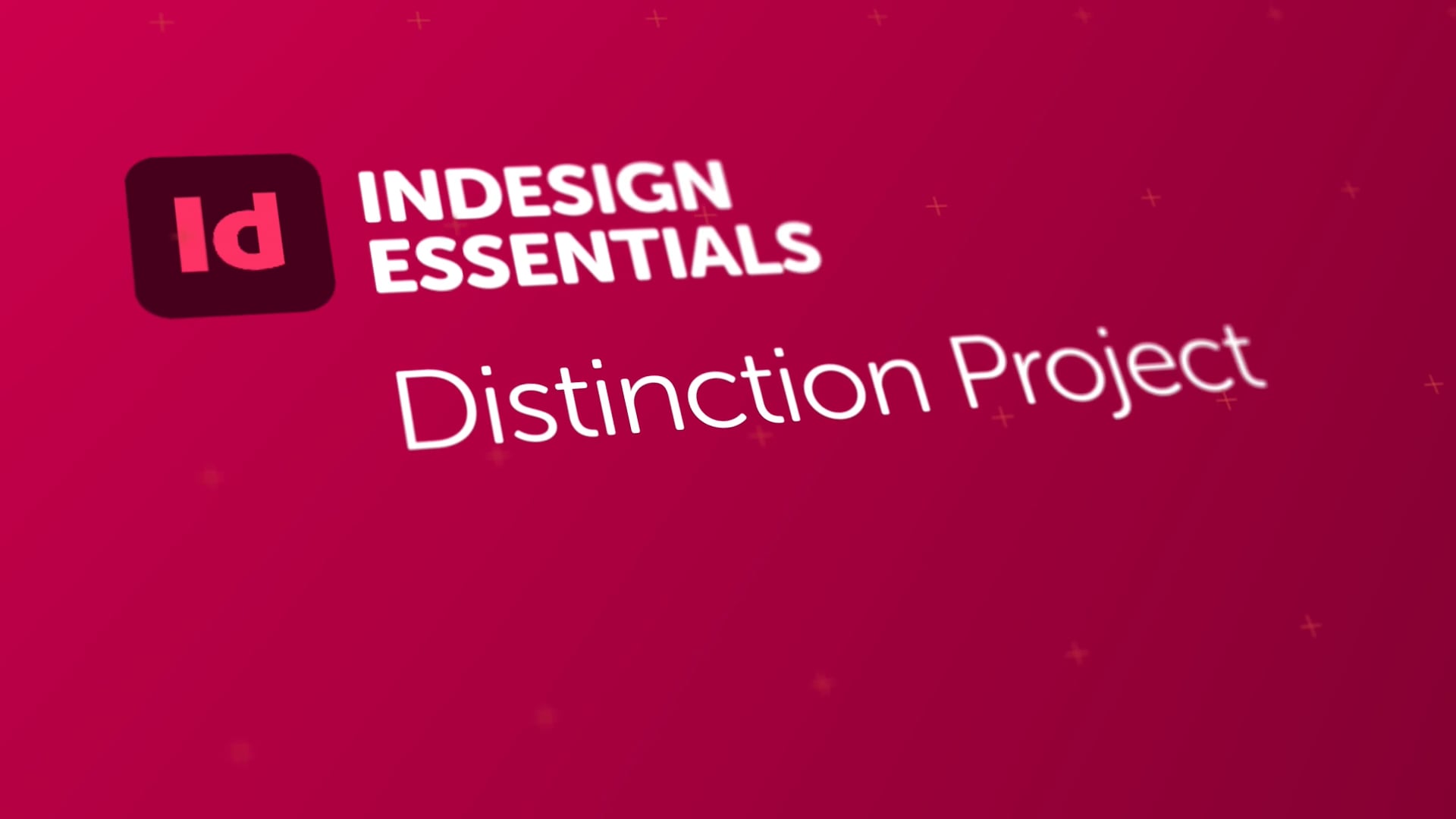 Distinction Project | Bring Your Own Laptop