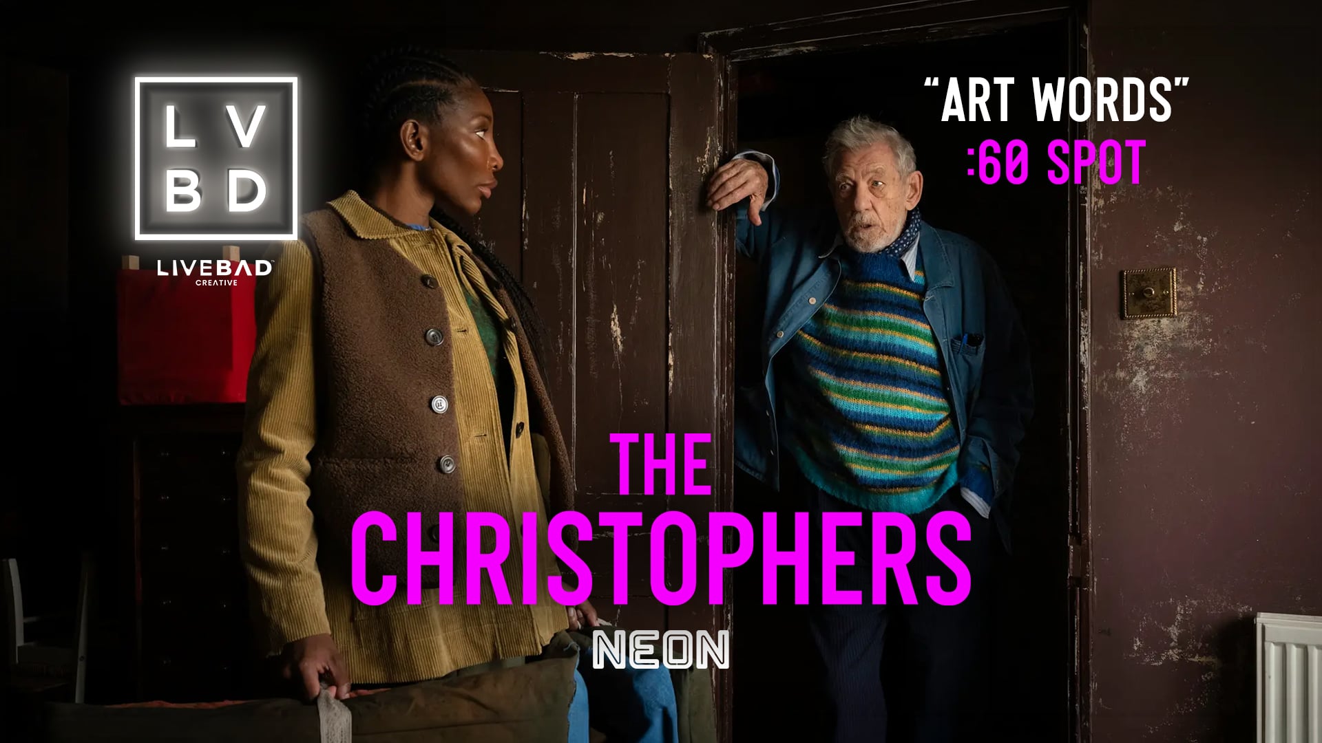 THE CHRISTOPHERS // :60 SPOT // "ART WORDS"