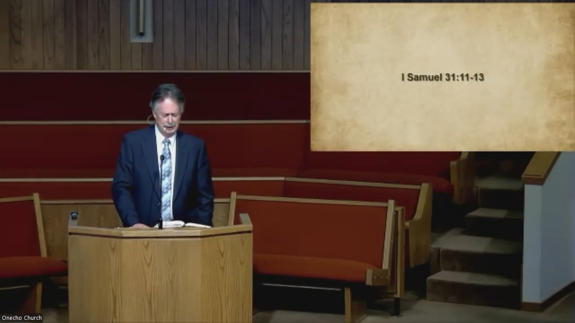 5.17.26 - 1 Sam 31:11-13 - Pastor Nyholm
