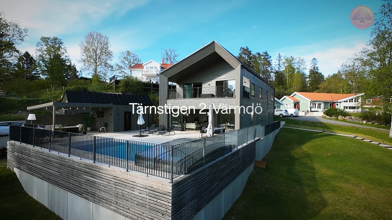 7 rum Villa på Tärnstigen 2 Strömma Värmdö kommun - video