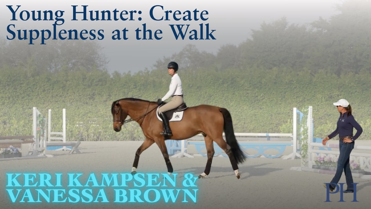 Young Hunter: Create Suppleness at the Walk | Keri Kampsen