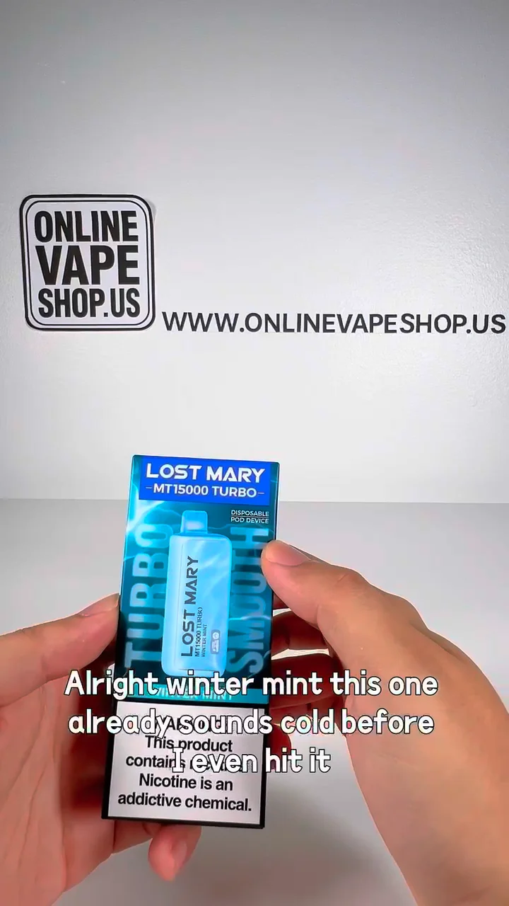 lost mary vape mint flavors Foger Vape – Switch Pro 30K & Bit 35K Disposables main image 1