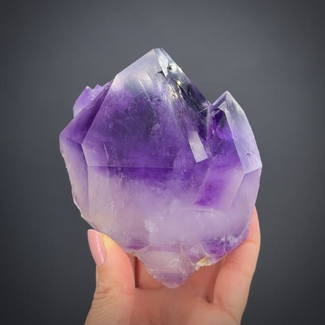 Quartz var. Amethyst - LQC25-21 - Jackson Crossroads Amethyst Mine