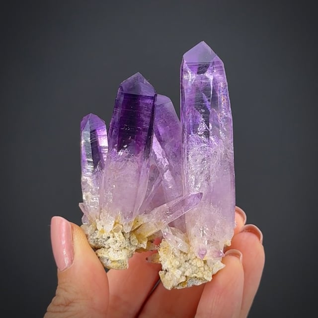 Amethyst - SZ22-11 - Rhone Glacier - Switzerland Mineral Specimen