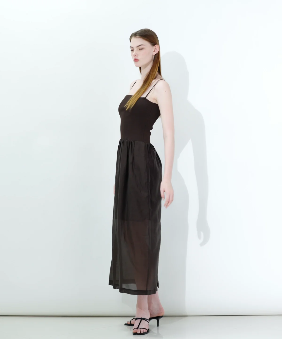 POINT 10%】DSC / ダル糸コクーンキャミワンピース DRESS Night STORE