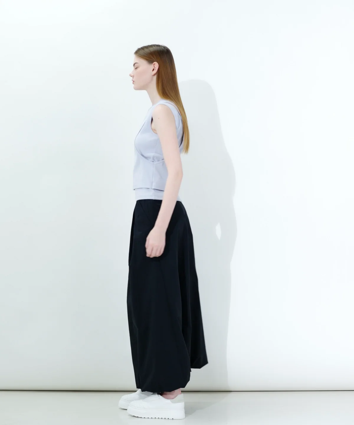 ESSENTIAL / ナイロンタフタロングスカート BOTTOMS Night STORE