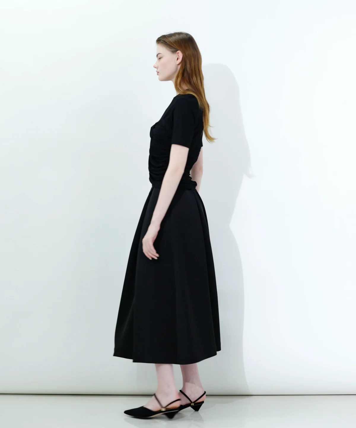 Sov. / ベア天竺 ギャザービスチェトップス TOPS Night STORE | ダブル