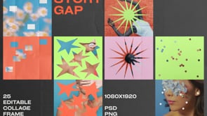 Story Gap: Collage Frame Templates, a Social Media Template by Anastasiia VNSK (Thumbnail 15 of 15)