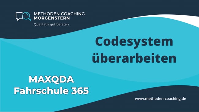Codesysteme & Codierungen überarbeiten in Liste der Codes
