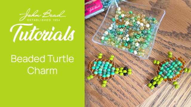 Beaded Turtle Charm Expert-Led Craft Tutorial On-Demand | Michaels