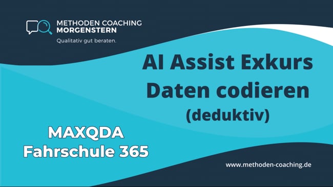 AI Assist in der Codierung | 3. Daten codieren
