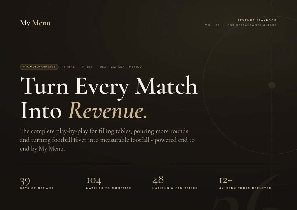 FIFA World Cup Revenue Playbook video walkthrough