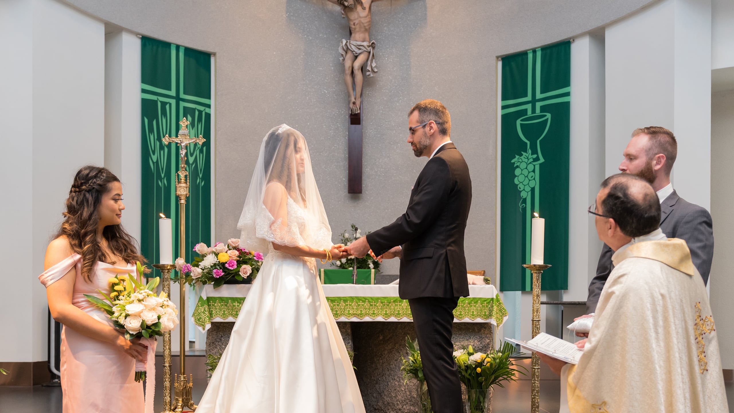 Holy Matrimony of Angeline Fernandes and Kaye Nantais | Wedding Highlights