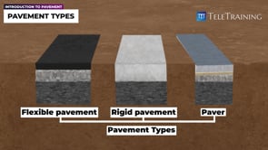 What are the different pavement types and their key properties?