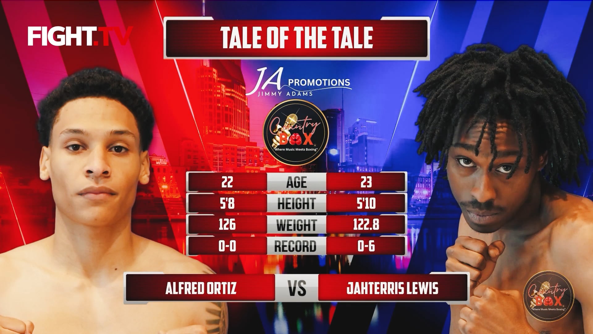 Alfred Ortiz vs. Jahterris Lewis