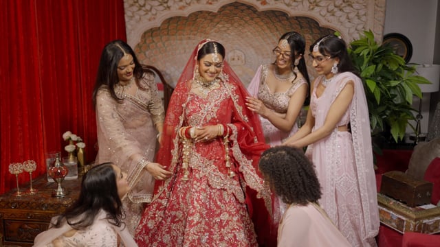 Still from Ravi & Ralisa same day edit by Happy Soul Films, Toronto wedding videographers