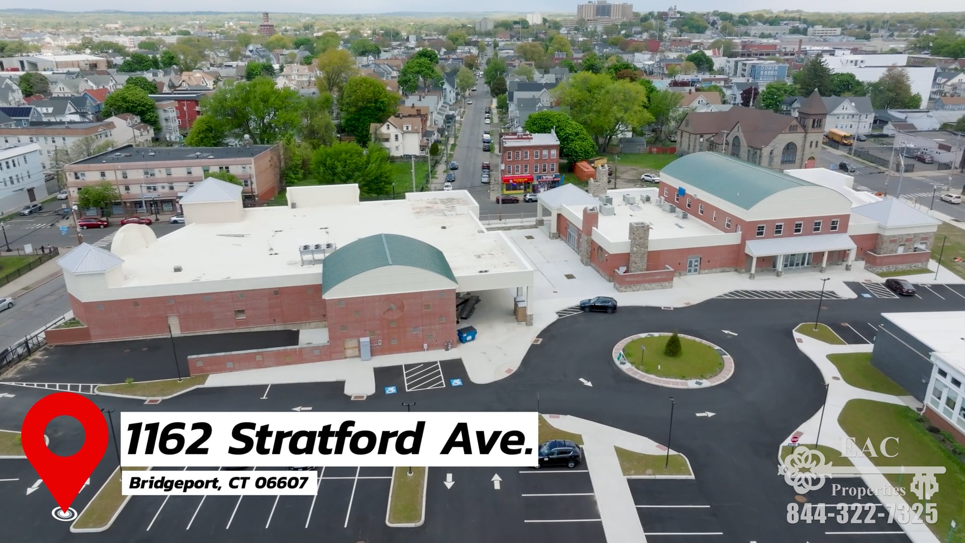 1162 Stratford Ave Bridgeport CT — Aerial Real Estate Video | What A Production