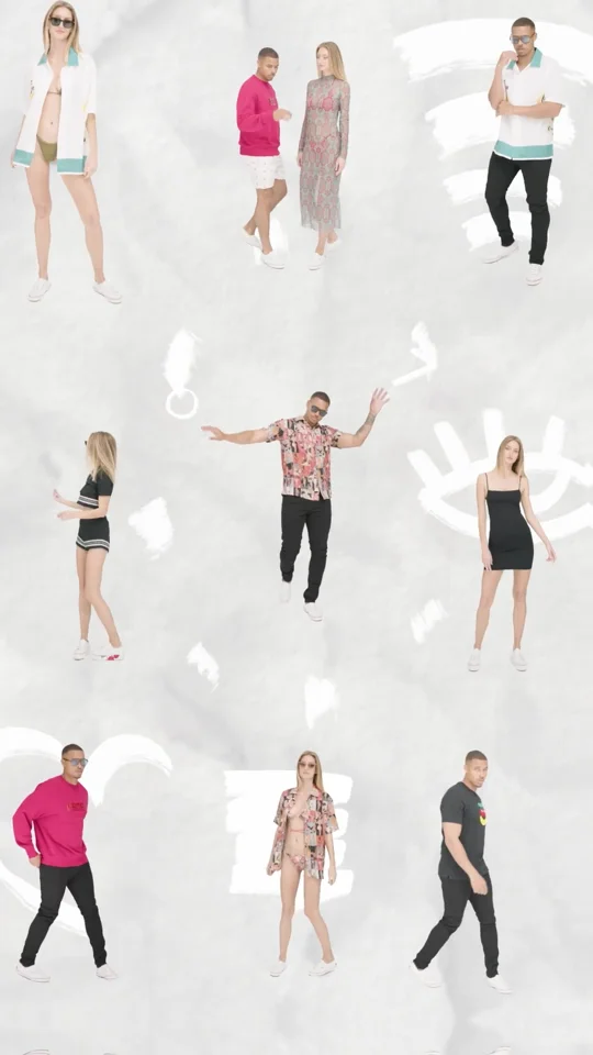 Still from the Pacha Collection e-commerce reel