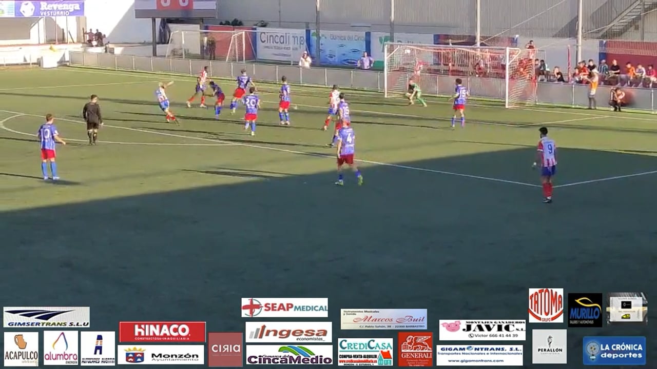 AT.MONZÓN ALUMBRA 1-0 CF ÉPILA  VUELTA  SEMIFINAL PLAY OFF ASCENSO A 2ª RFEF  RESUMEN Y GOL