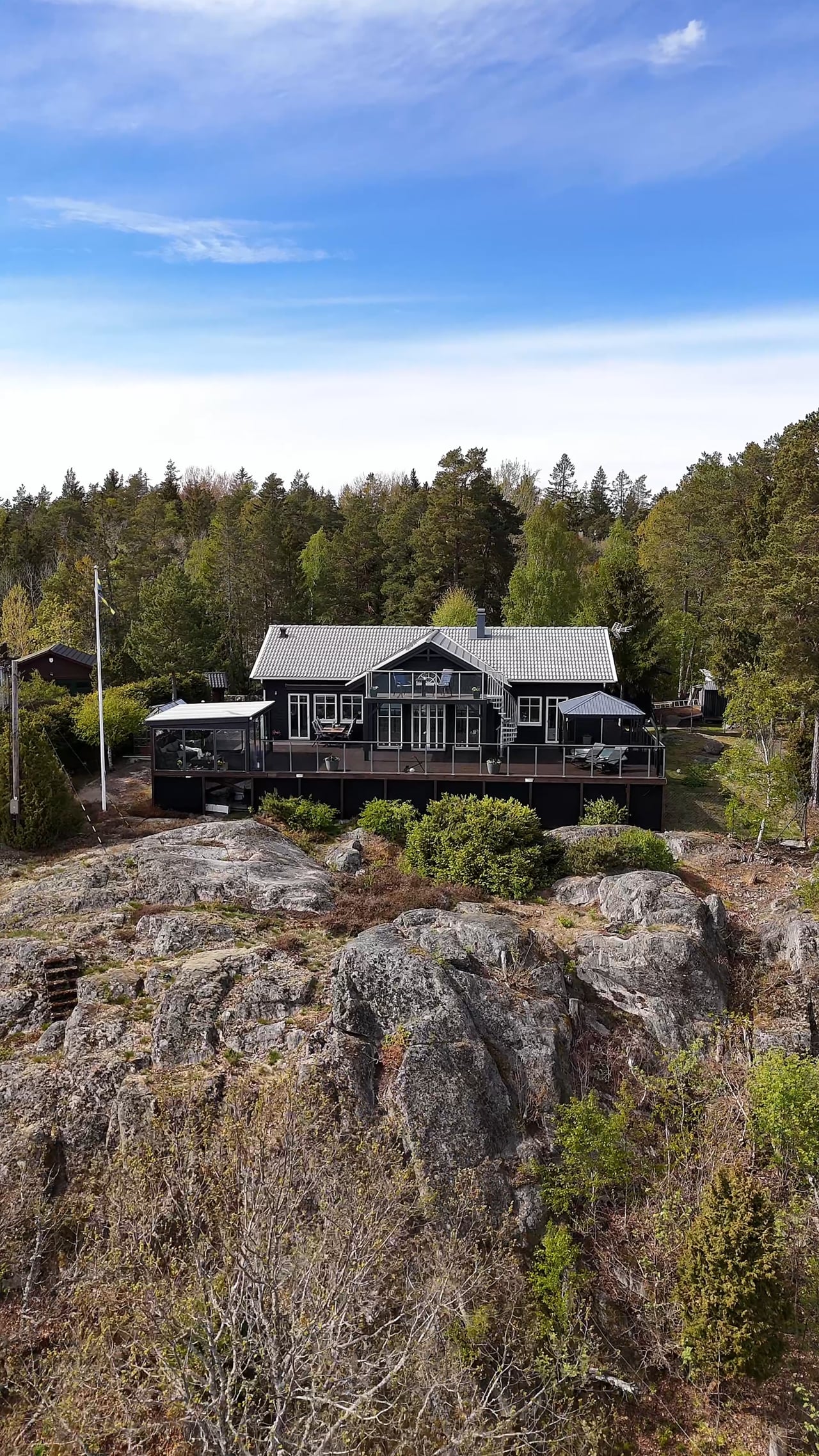 116 m² Villa på Fjärdvägen 1 Landfjärden Nynäshamns kommun - video