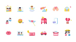 Valentine Day Icons Bundle, a Duotone Icon by Prosymbols (Thumbnail 9 of 9)