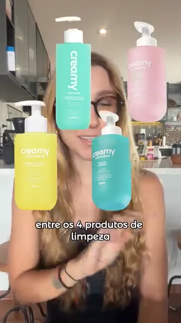 Gel de limpeza: limpeza gentil para seu rosto - CREAMY