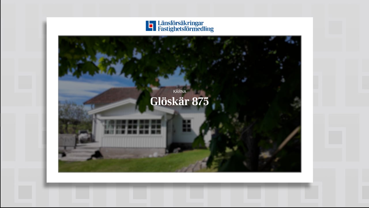 5 rum Villa på Glöskär 875 Kärna kustremsa. Överön, Glose, Glöskär, Brunnefjäll, Vedhall & Åkerhög. Kungälvs kommun - video