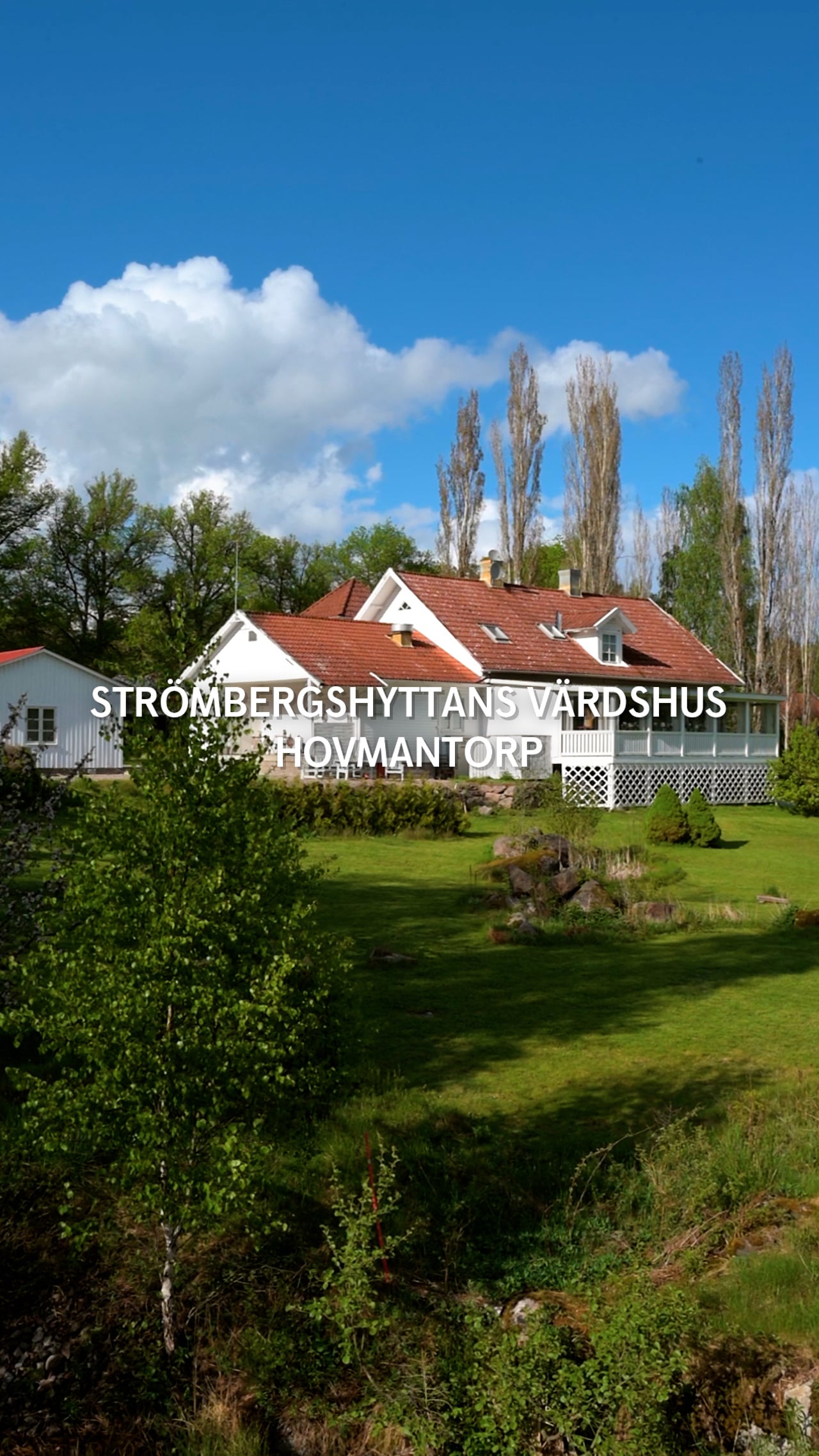 260 m² Villa på Strömbergshyttans fd värdshus  Lessebo Lessebo kommun - video