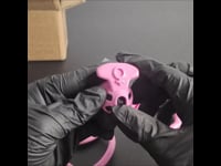 Pink Resin Sissy Chastity Cage – Small Size with Feminine Design