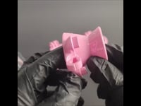 Inverted Chastity Cage Fish Trap-Shaped Male Pink K2