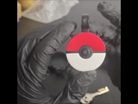 Flat Chastity Cage for Cosplay – Poke Ball for BDSM Training